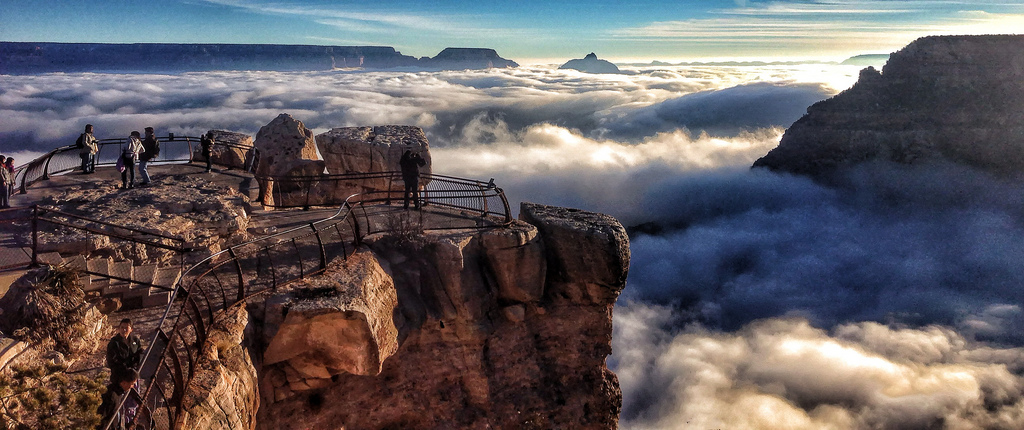 Grand Canyon National Park Cloud Inversion