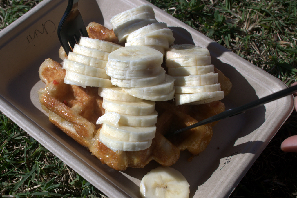 waffles-banana